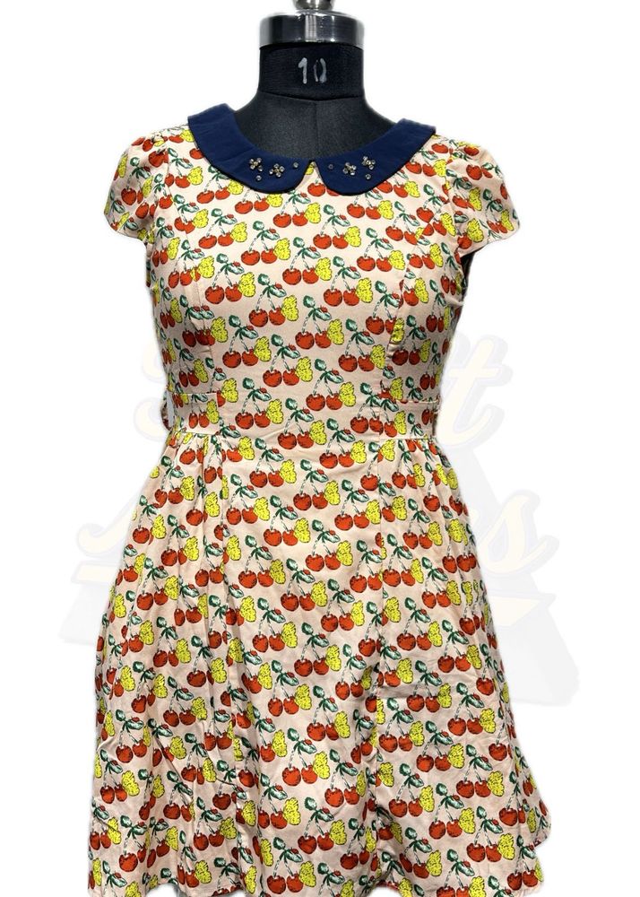 Cherry Print Dress