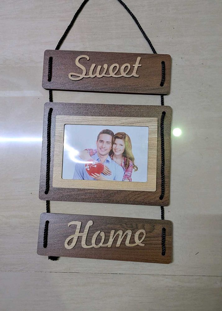 Sweet Home Hanging Photo Frame