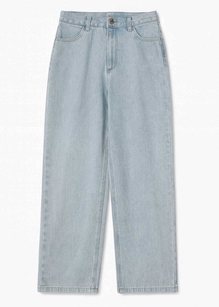 Light Wash Wide Leg Jeans