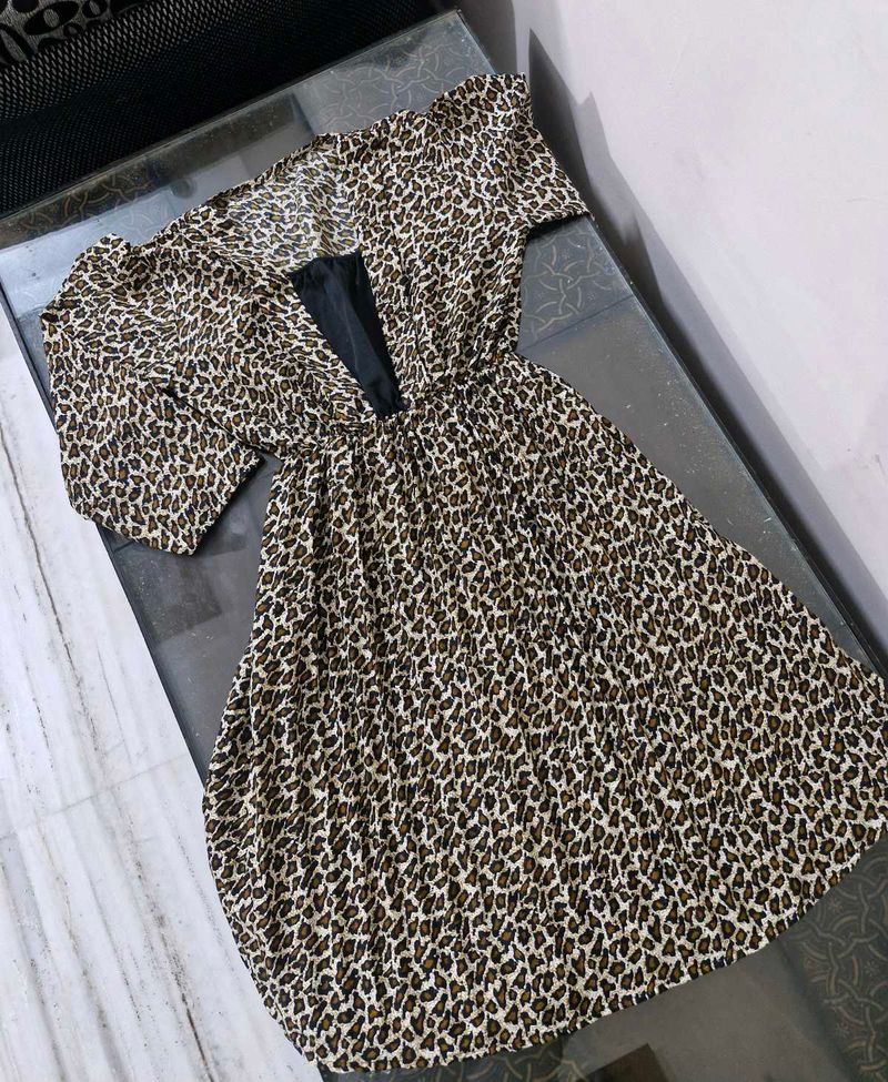 Animal Print Dress