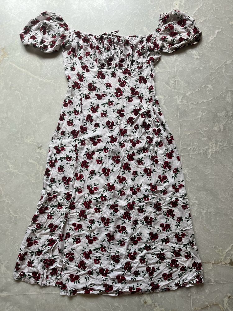 ‼️Last Day 899 Sale ‼️Emprall White Floral Dress