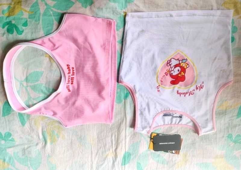 Pink Cute Tops Combo of 2