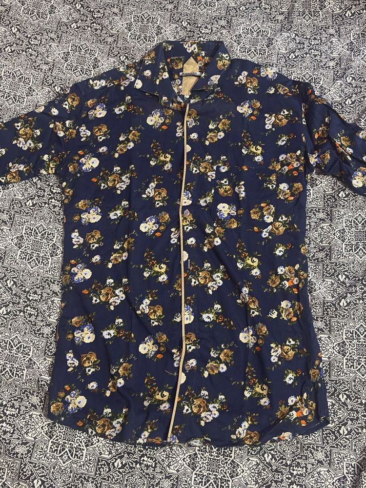 Floral Print Shirt