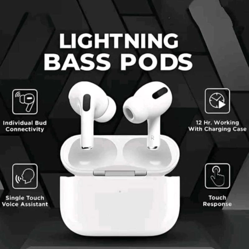 Lightning Bass Pods - Wireless Earbuds