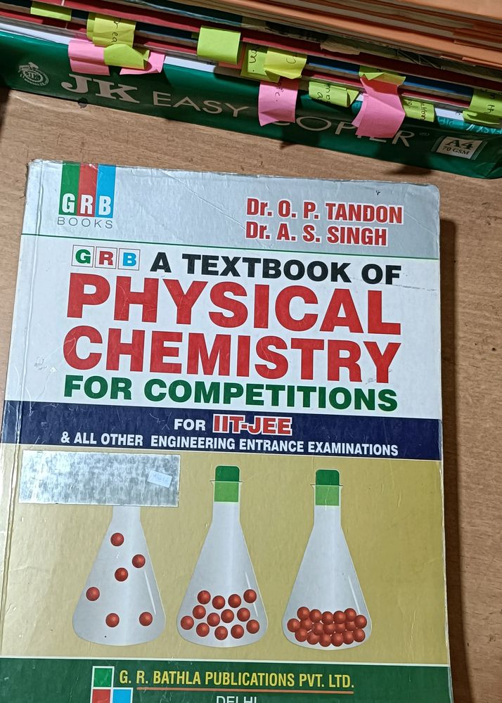Physical Chemistry Jee