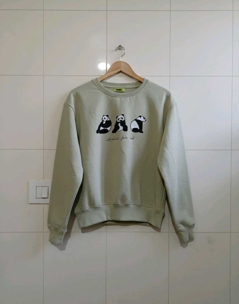 Panda Print Sweatshirt