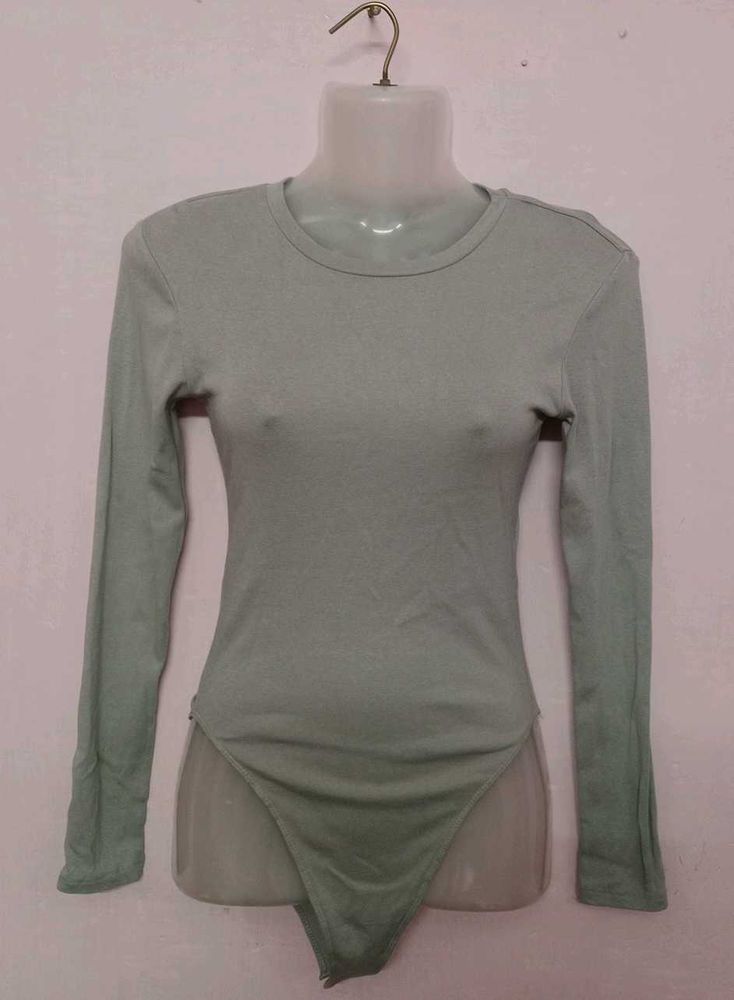 ZARA Women&#39;s Bodysuit(Grey)