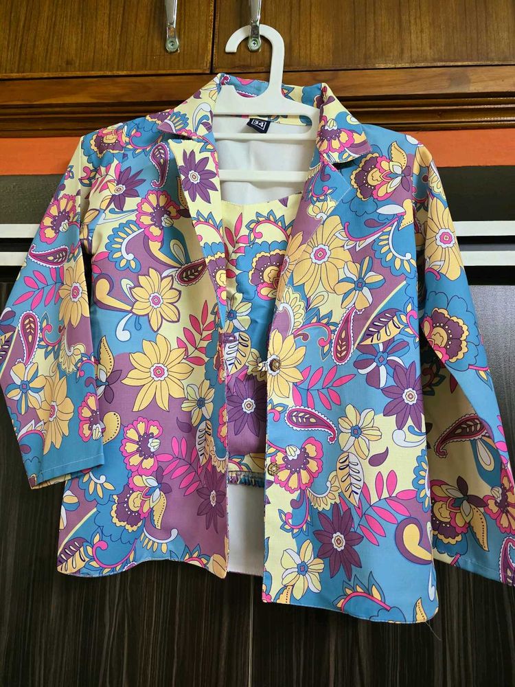 Floral Print Co-ord Top and Pant