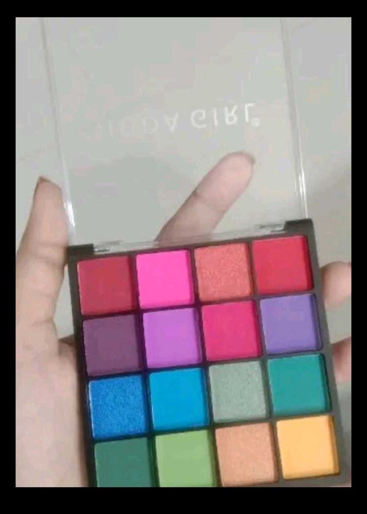 Hilaryodha 16 Multi Colour Eyeshadow Palette