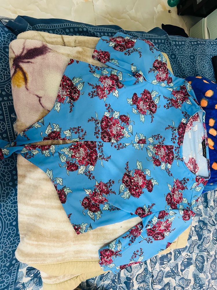 Floral Print Top