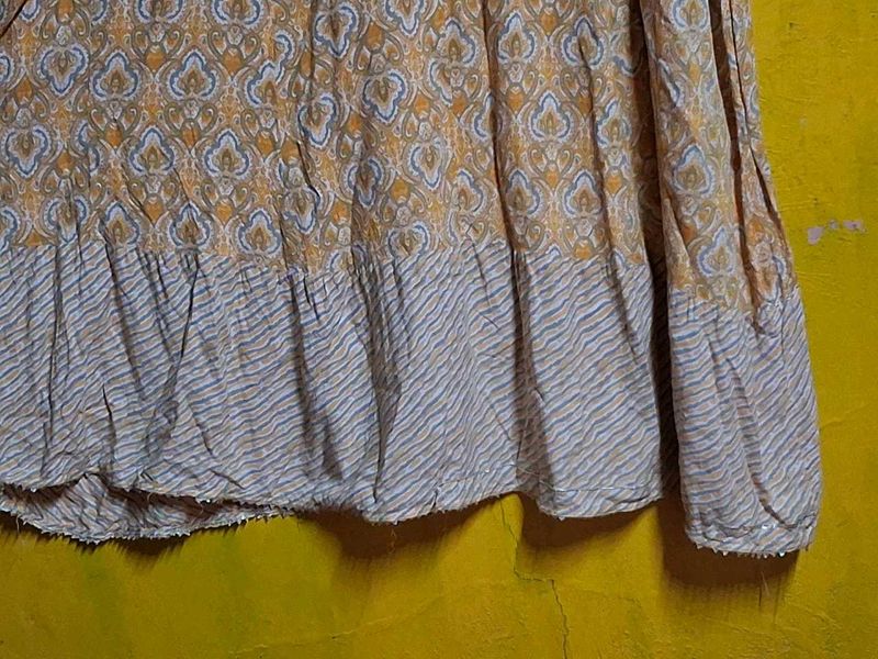 Printed Ethnic Kurta With Dupatta