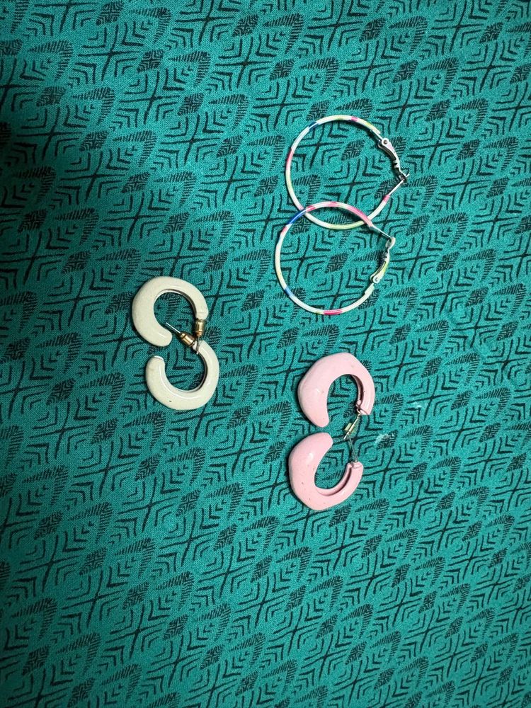 Chunky Hoop Earring Bundle