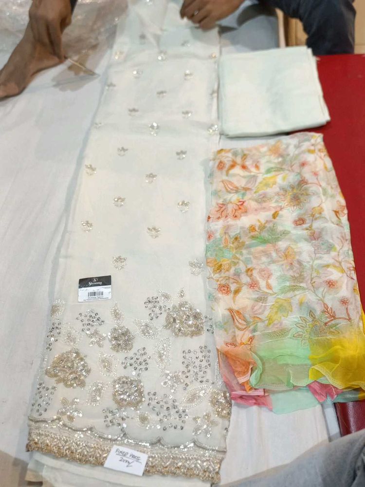 Elegant Unstitched Salwar Suit
