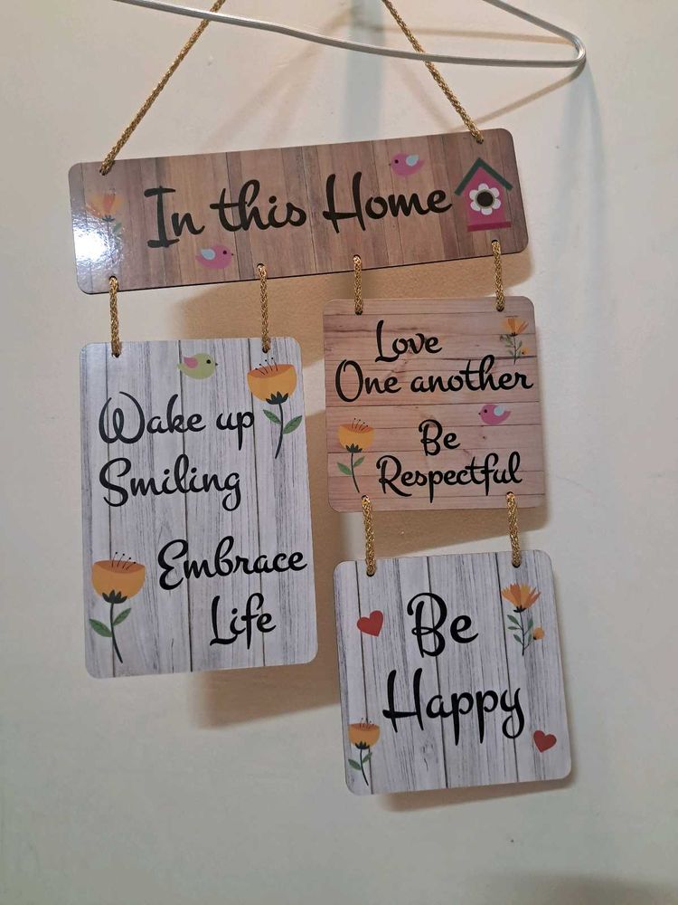 Wooden Wall Hanging