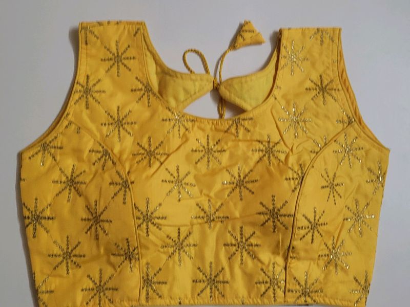 Readymade Blouse With Beautiful Star Design