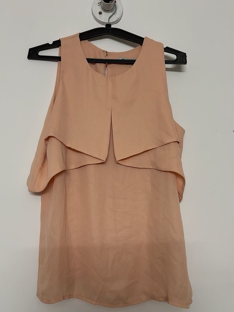 Peach Girly Top