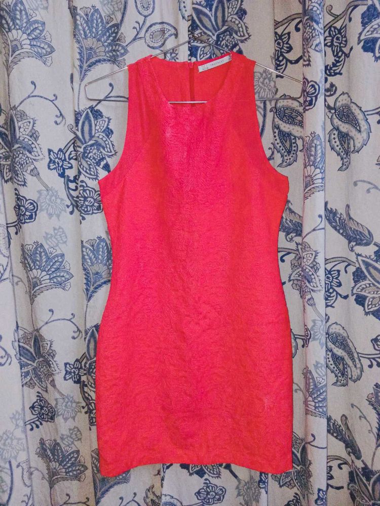 Neon Pink Bodycon Dress
