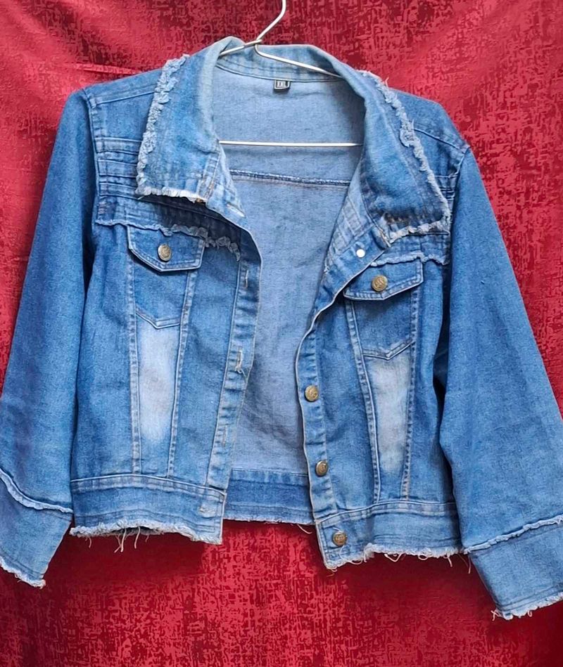 Blue Crush Denim Jacket 💙 🧥