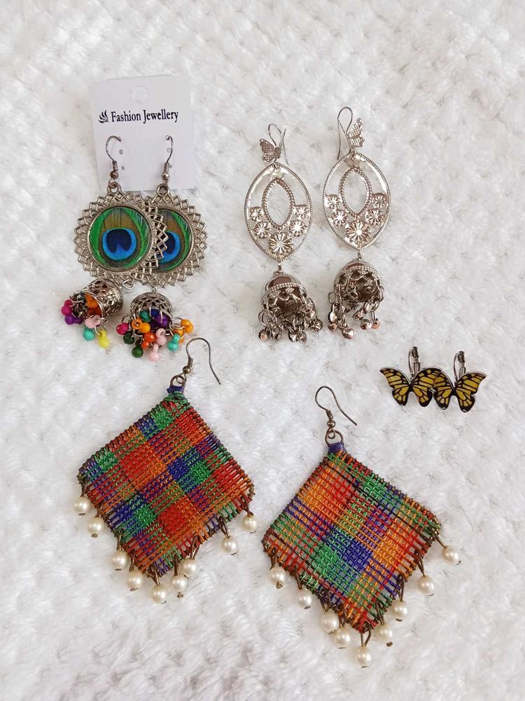 Assorted Earrings - Unique Styles!