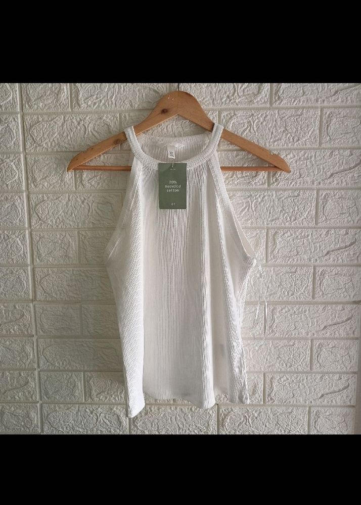 H&amp;m Ribbed Vest Top