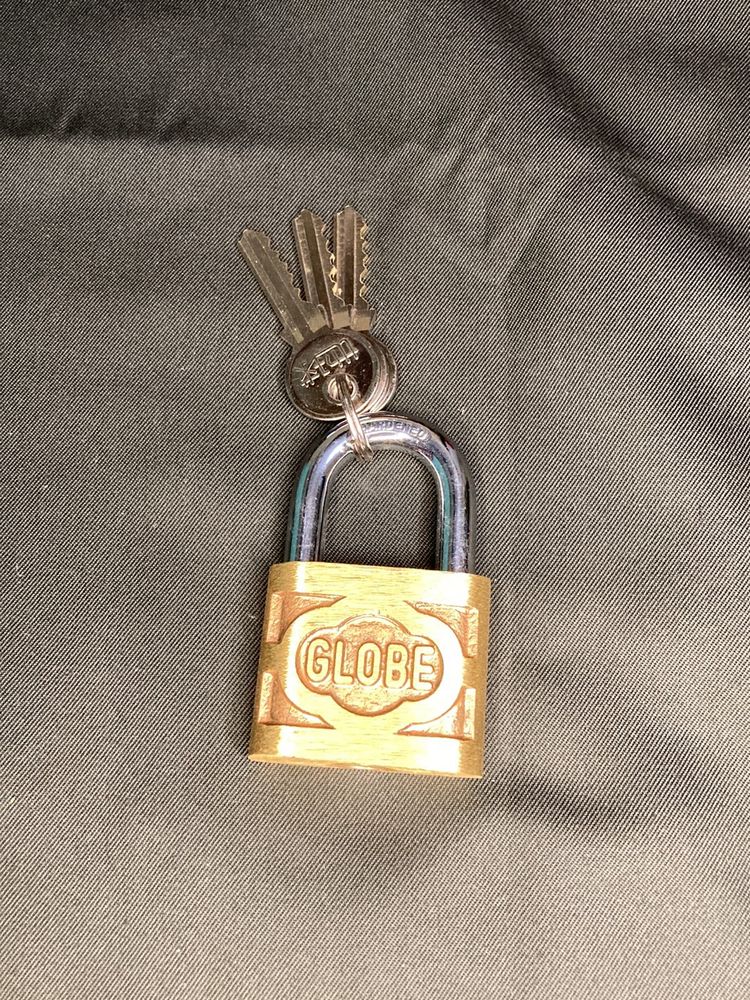 🆕Globe Brass Lock With 3 Keys ( 2inch - 280gms)