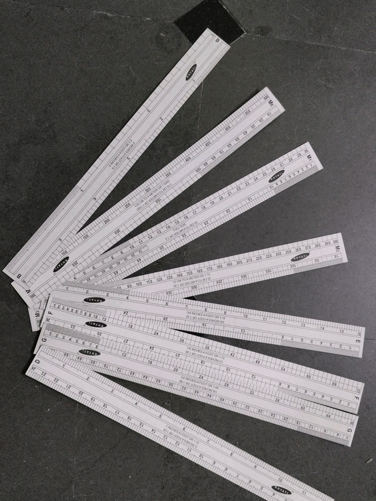 Engineering Metric Scales ,Meter,Cm Scale