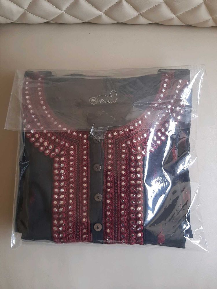 Cotton Embroidred Kurti