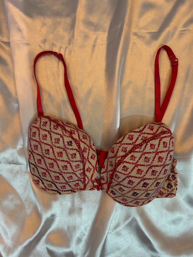 Patterned Bra