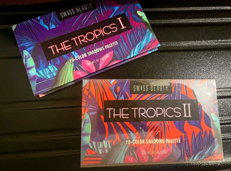 Swiss Beauty The Tropics Palettes