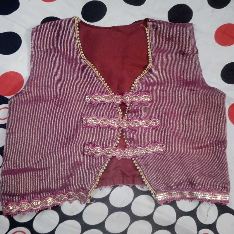 Vintage Style Embroidered Vest