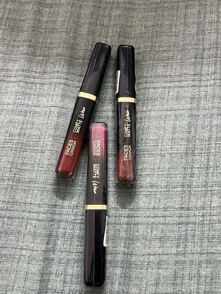 Faces Canada Matte Lipsticks Trio