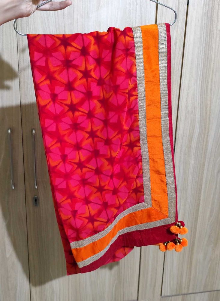 Rust Dupatta