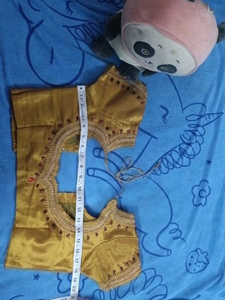 Embroidery and stone Blouse