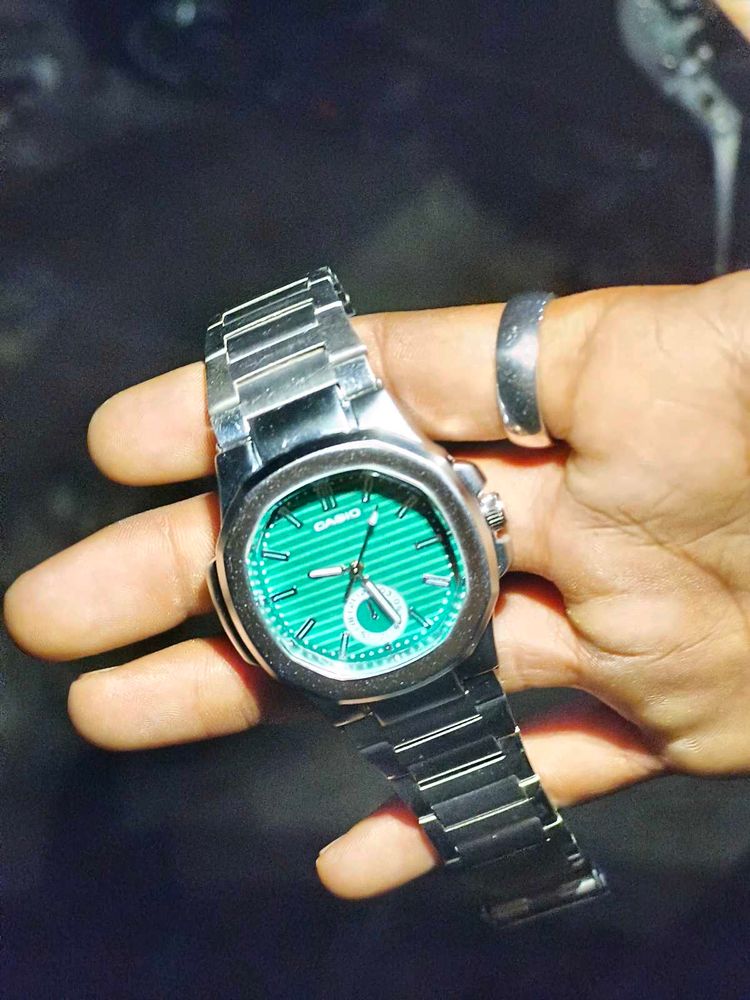 Casio Green Dial Watch
