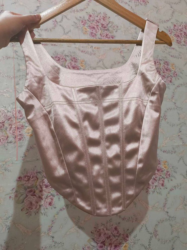 Urbanic Corset Top Champagne Color