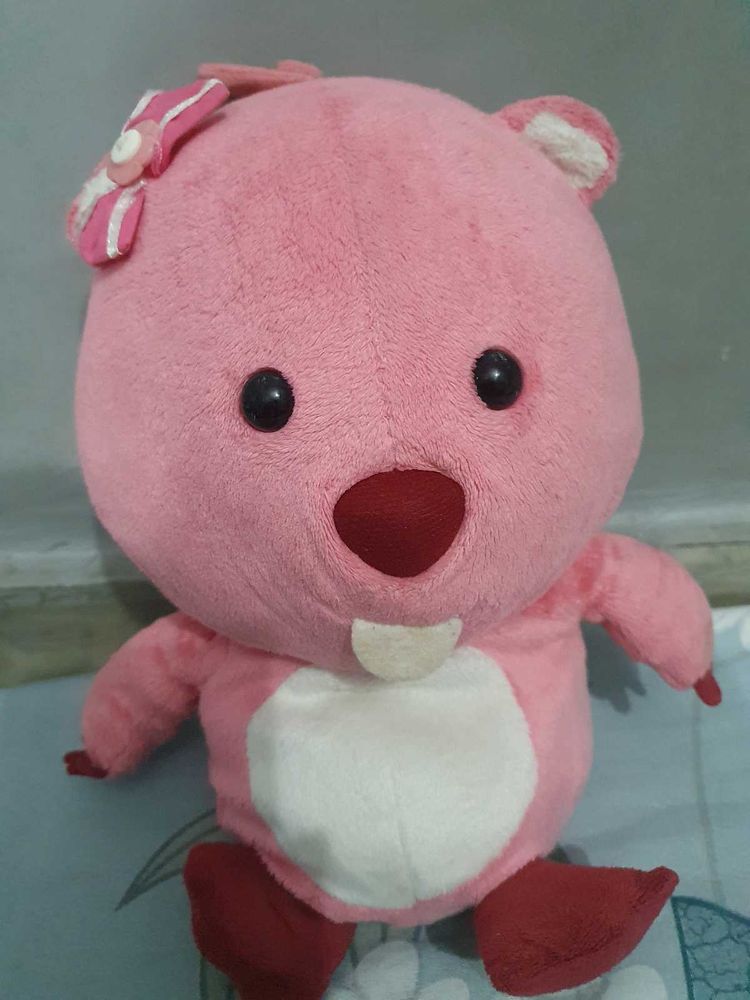 Cute Pink Plush Toy