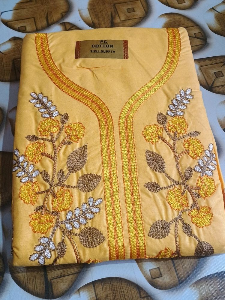 Brand New Suit With Dupatta And Bottom