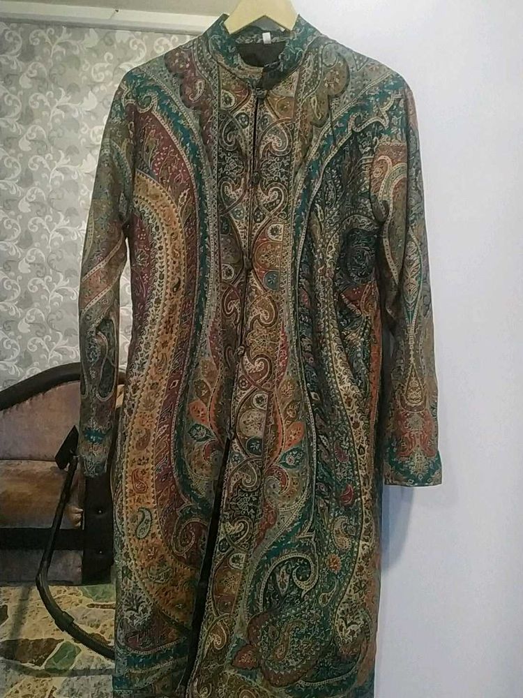 Kashmiri Kanni Printed Coat