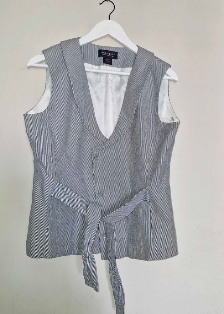 Allen Solly Blue Vest Jacket