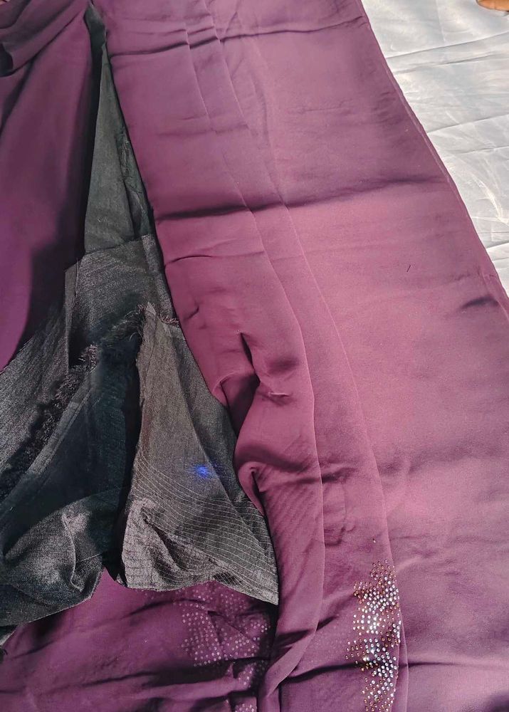 Purple Dress Material