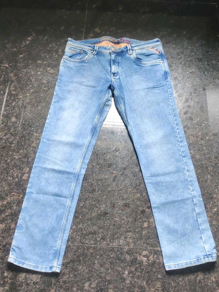 Reckless Integriti Blue Denim Jeans