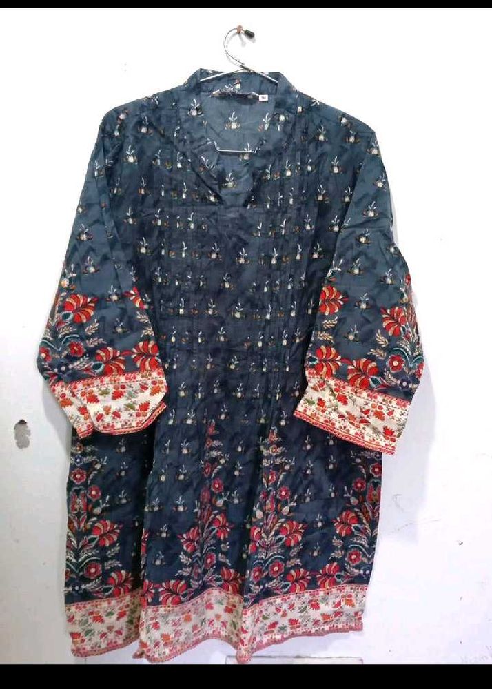 Charcoal Grey Kurta