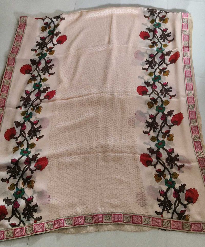 Elegant Floral Saree