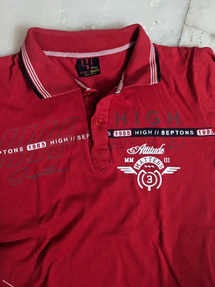Red Boys Tshirt