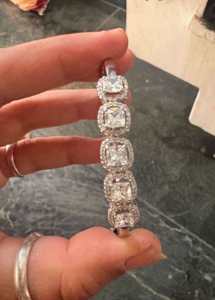 Sparkling Silver Bracelet