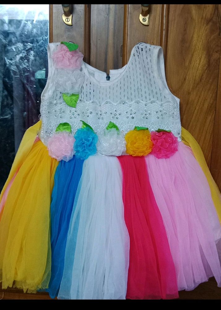 Party Wear Frock Baby Girl
