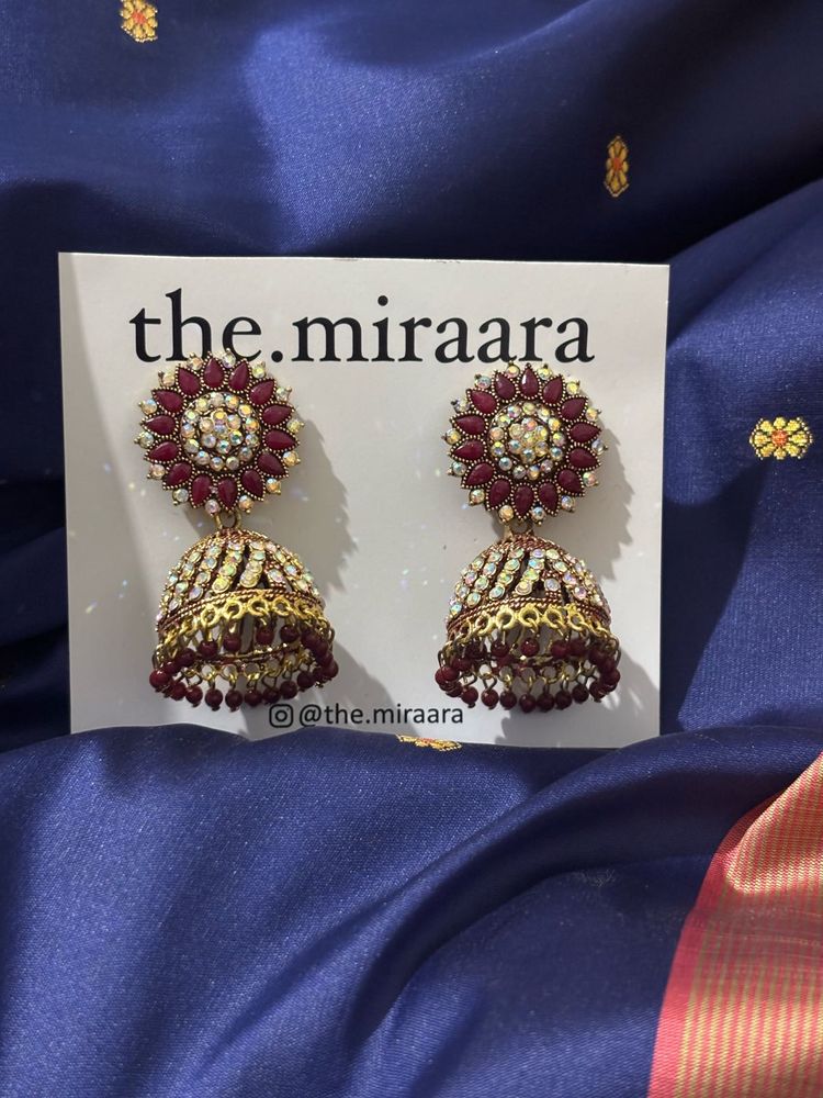 Miraara Jhumka Earrings