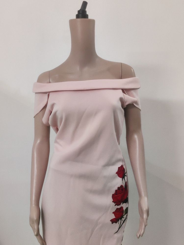 Pink Rose Dress