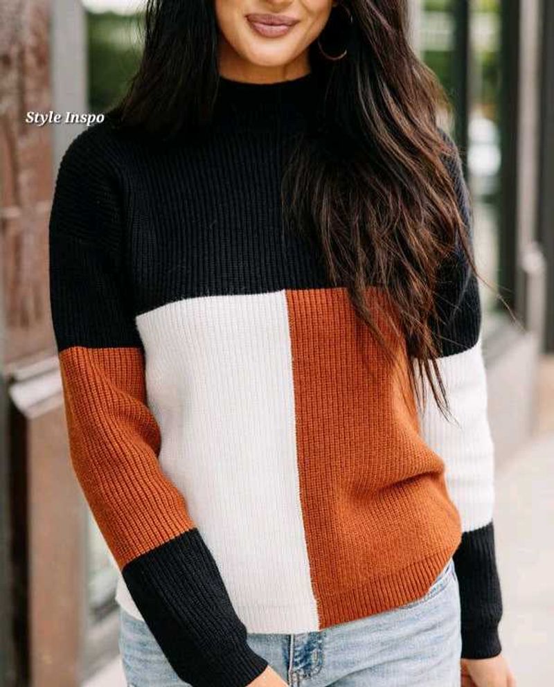 SHEIN Turtle Neck Sweater