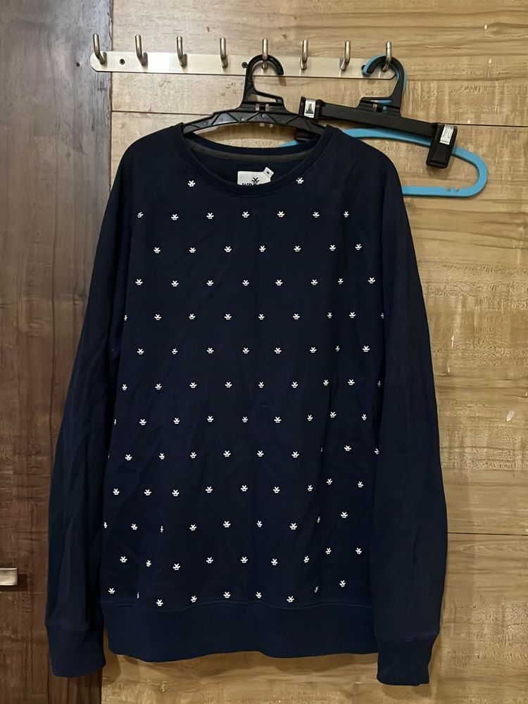 Wrogn Men’s Nevy Blue sweatshirt
